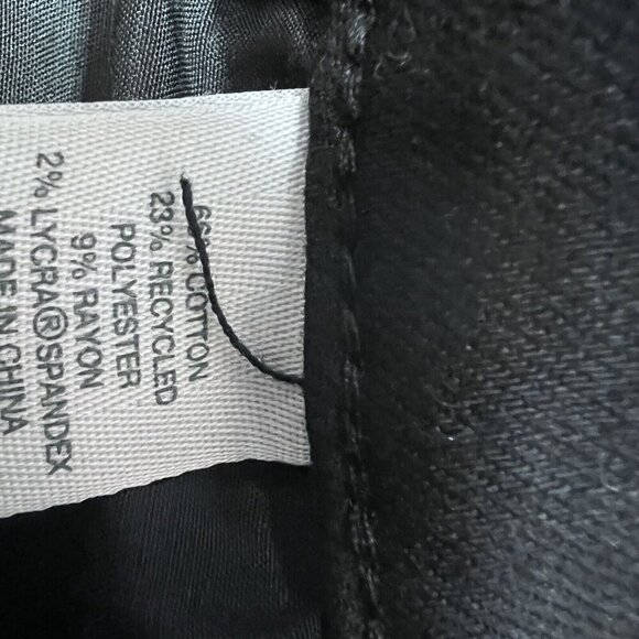 Mudd Jeans High Rise Ankle Jegging Skinny Black Distressed Pockets Size 11 - Picture 7 of 12